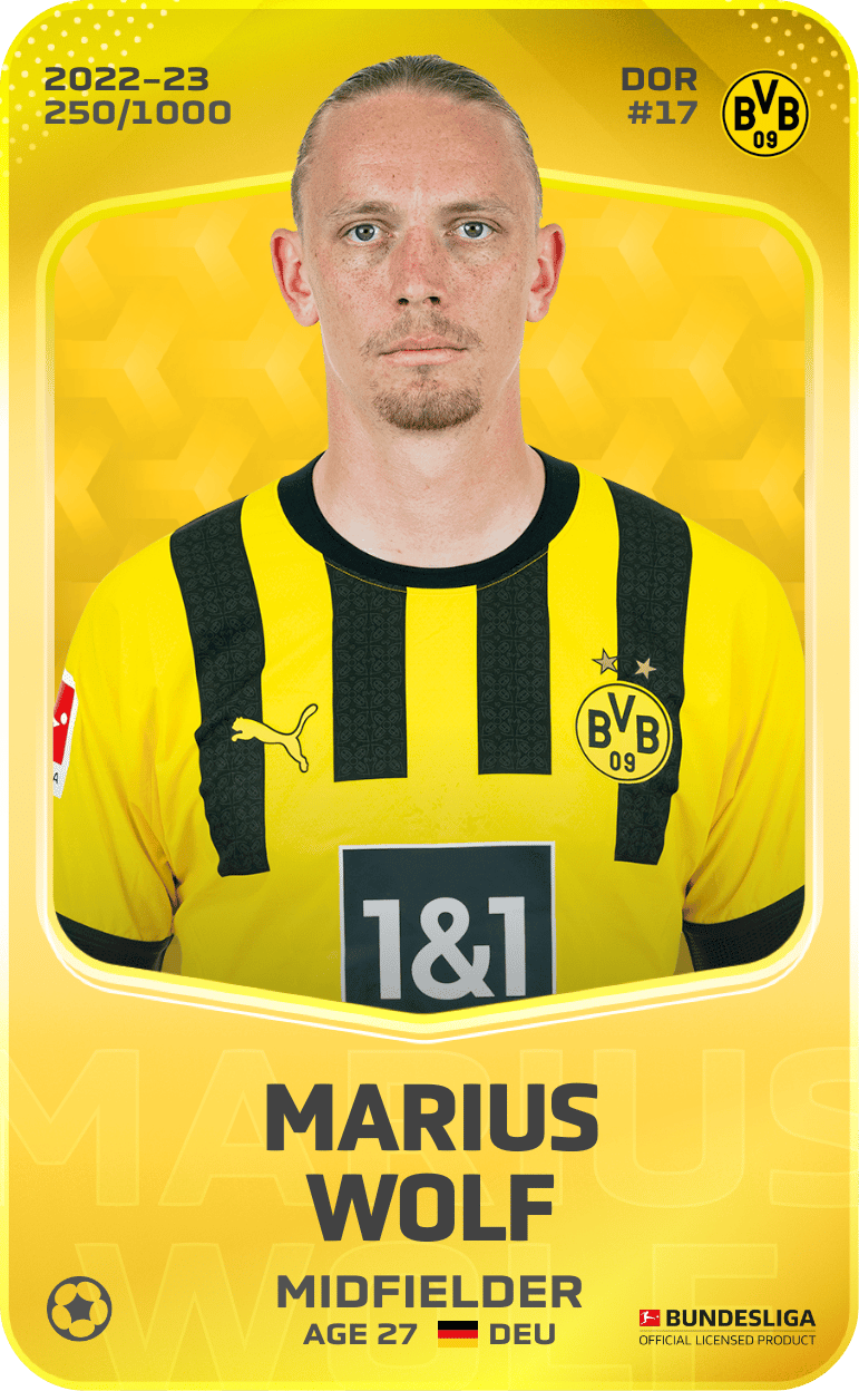 Marius Wolf 2022-23 • Limited 250/1000
