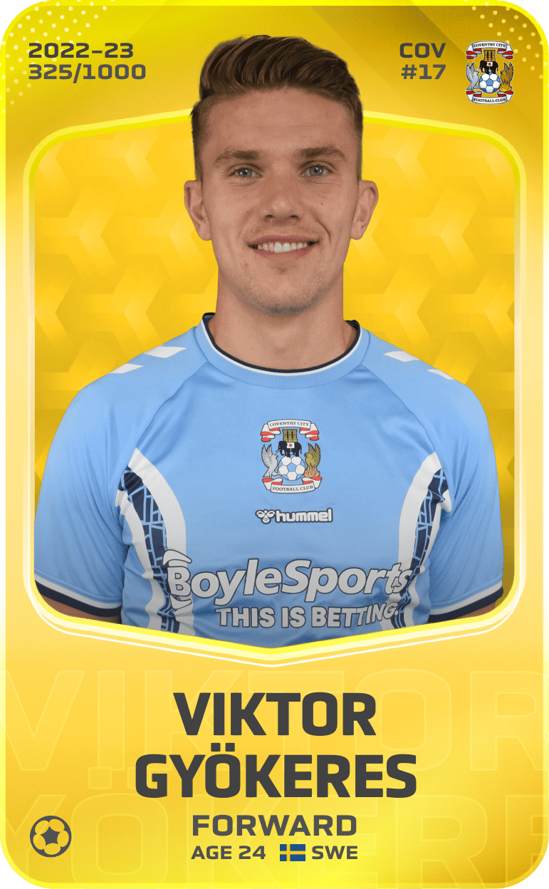 Viktor Gyökeres 2022-23 • Limited 325/1000