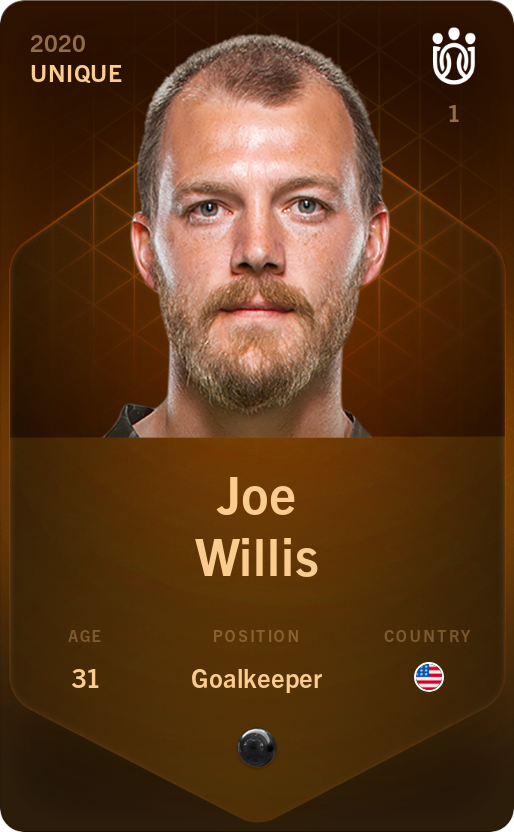 Sorare - Sorare Official - Joe Willis 2020-21 • Unique - NFT # 78640417140998033964221000381422307897582065529249280245941613074872207066759