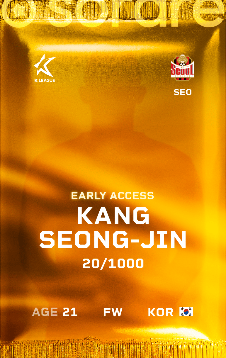 Kang Seong-Jin 2025-26 • Limited 20/1000