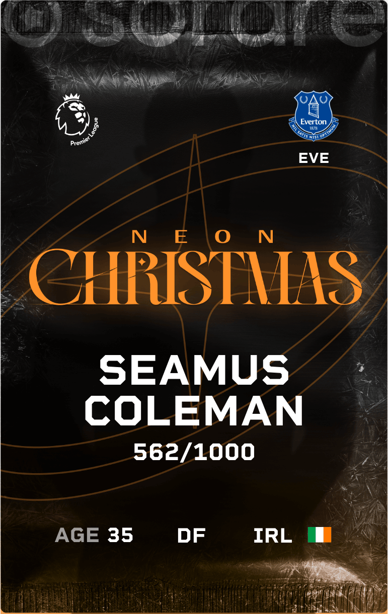 Seamus Coleman 2024-25 • Limited 562/1000