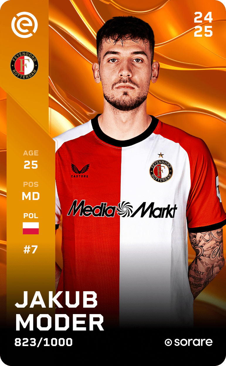 Jakub Moder 2024-25 • Limited 823/1000