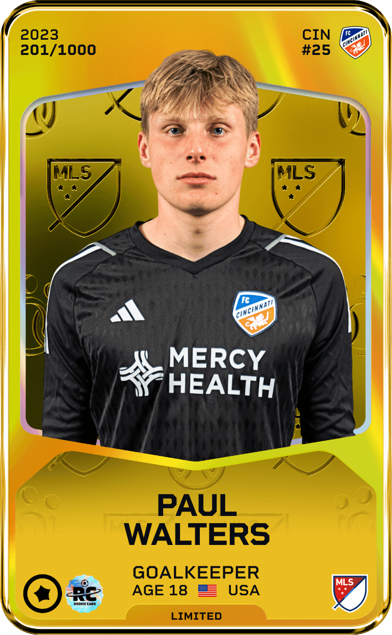 Paul Walters 2023-24 • Limited 201/1000