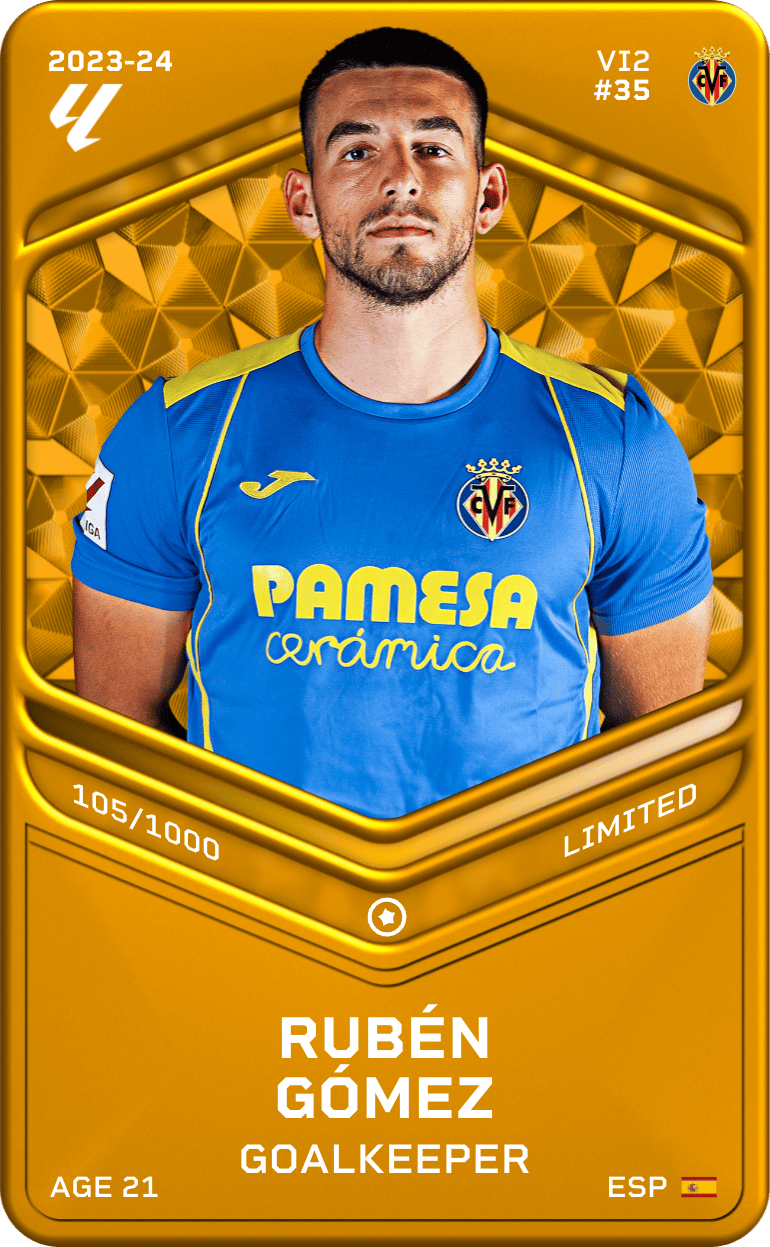 Rubén Gómez 2023-24 • Limited 105/1000