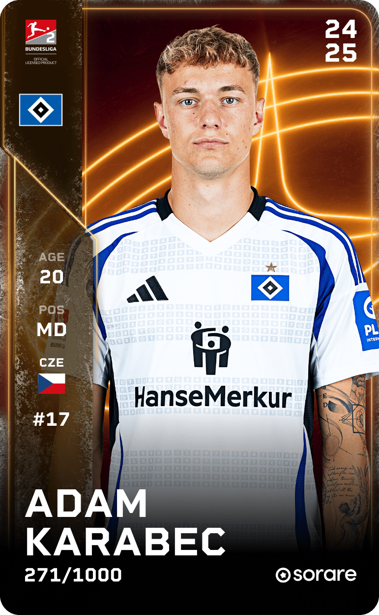 Adam Karabec 2024-25 • Limited 271/1000