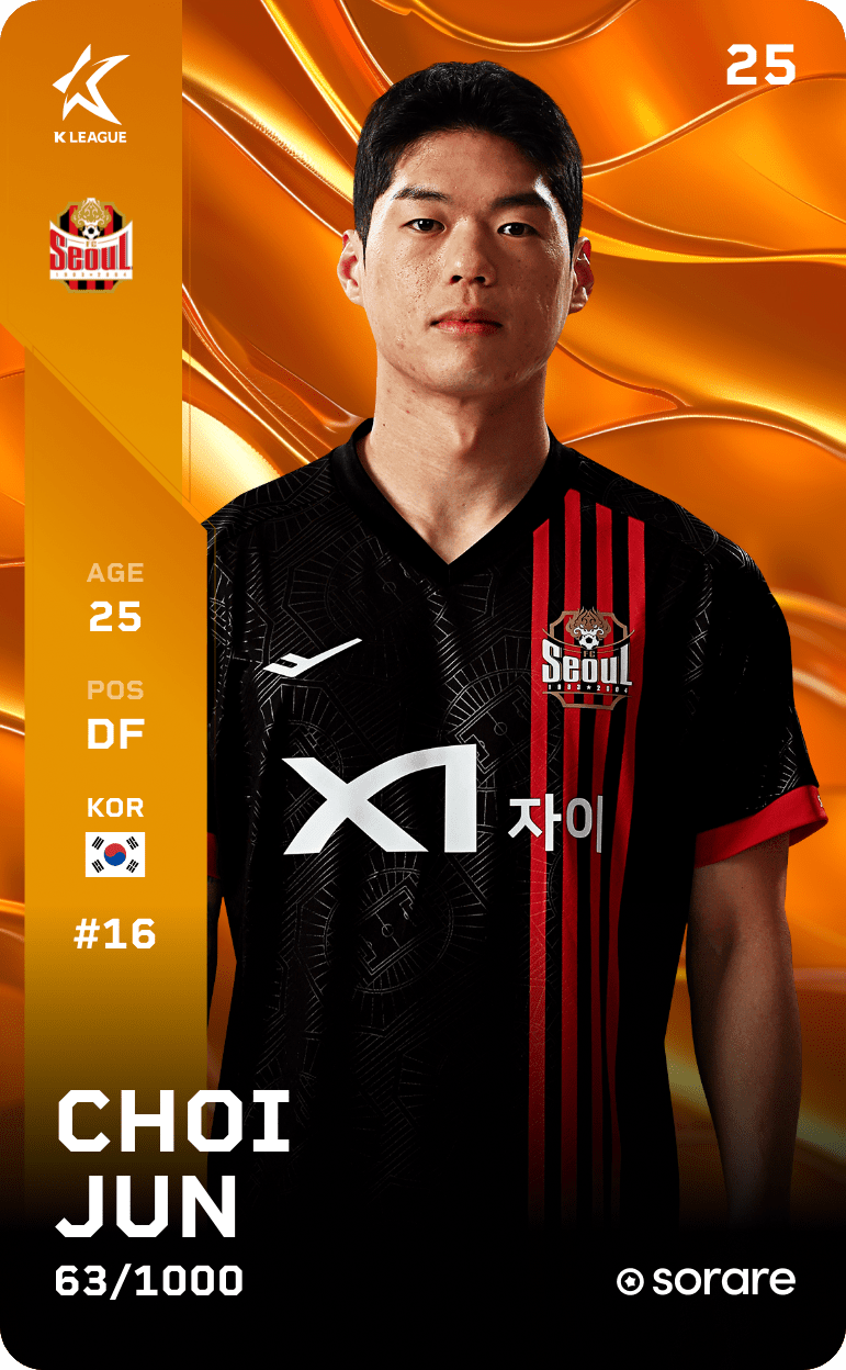 Choi Jun 2025-26 • Limited 63/1000