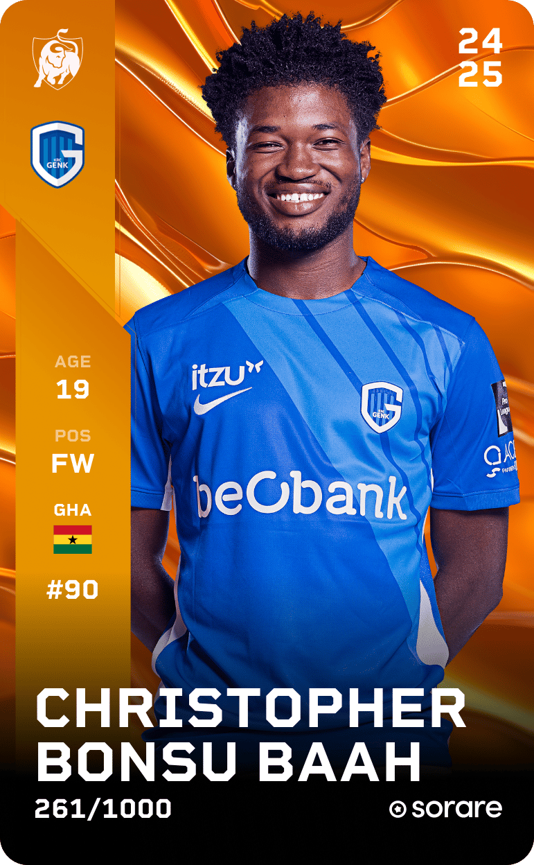 Christopher Bonsu Baah 2024-25 • Limited 261/1000