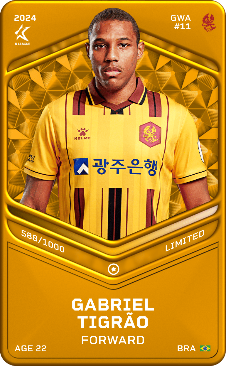 Gabriel Tigrão 2024-25 • Limited 588/1000