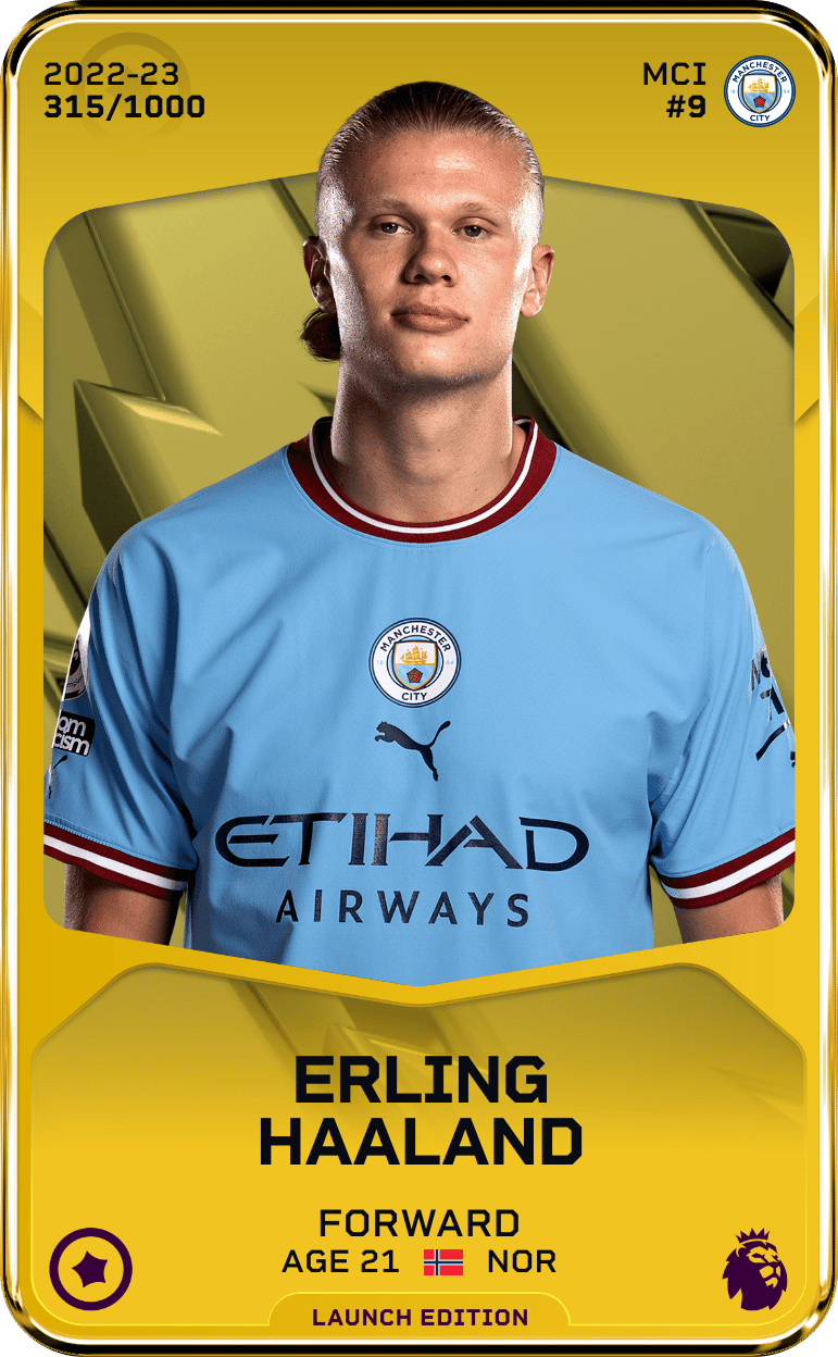 Erling Haaland 2022-23 • Limited 315/1000