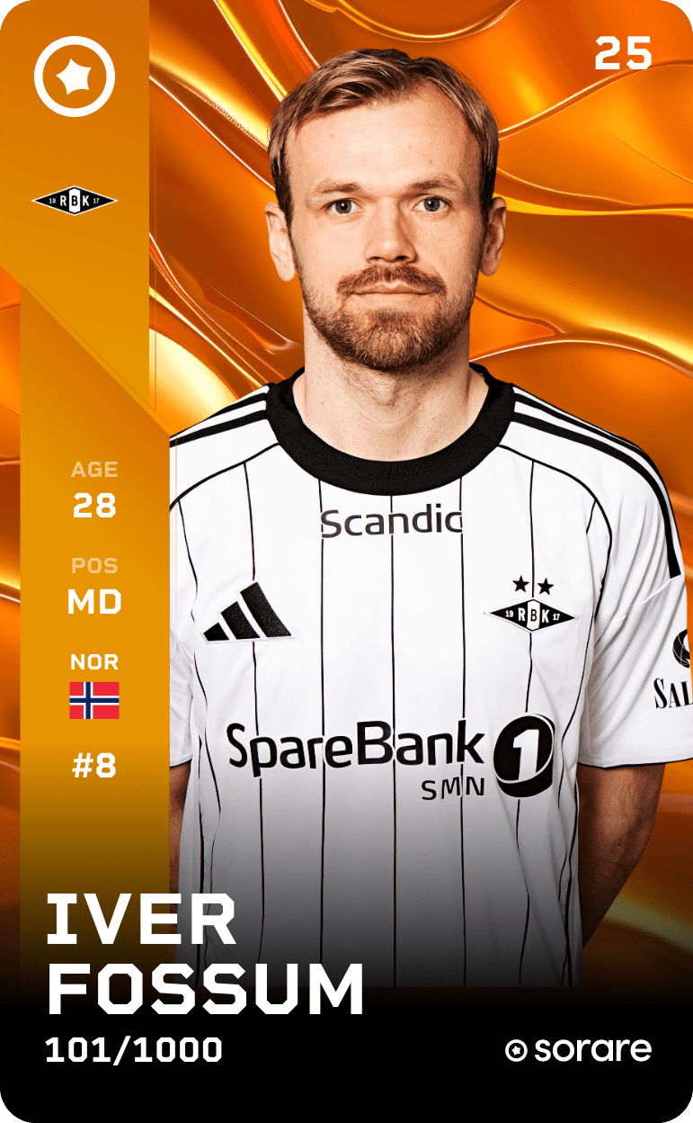 Iver Fossum 2025-26 • Limited 101/1000