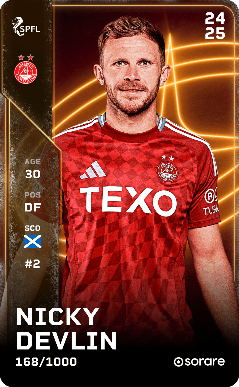 Nicholas Devlin 2024-25 • Limited 168/1000