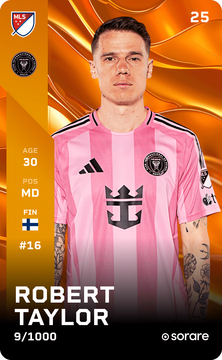 Robert Taylor 2025-26 • Limited 9/1000