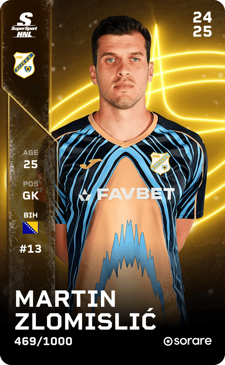 Martin Zlomislić 2024-25 • Limited 469/1000