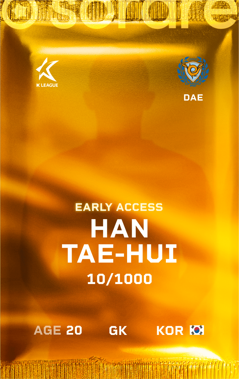 Han Tae-Hee 2025-26 • Limited 10/1000