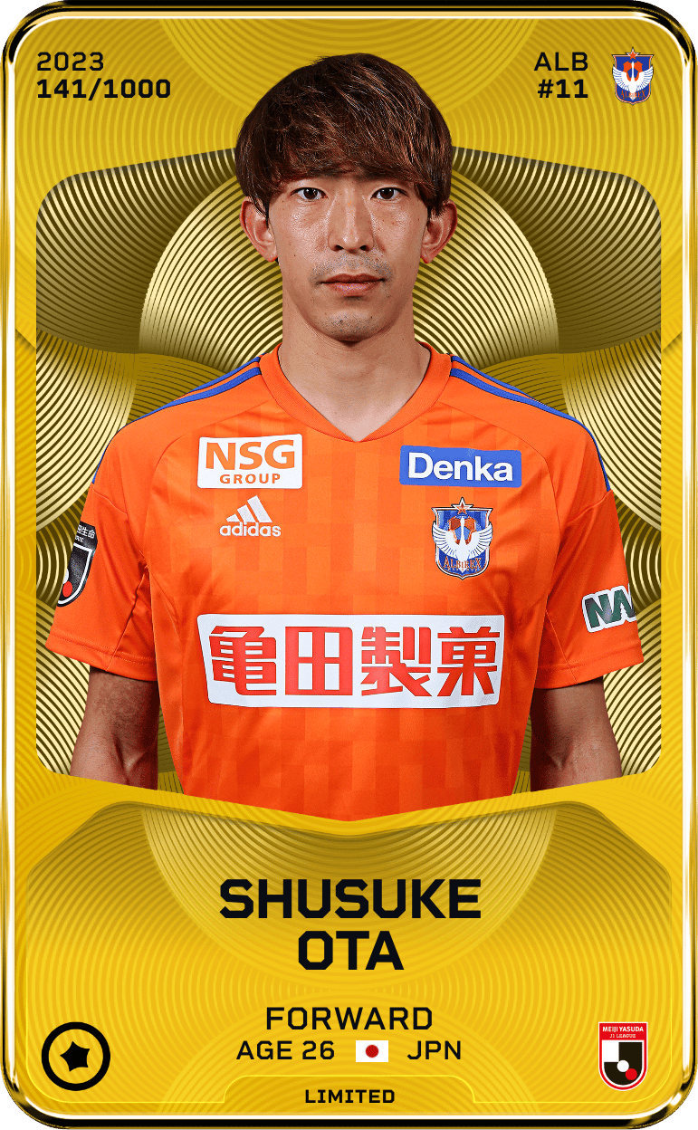 Shusuke Ota 2023-24 • Limited 141/1000