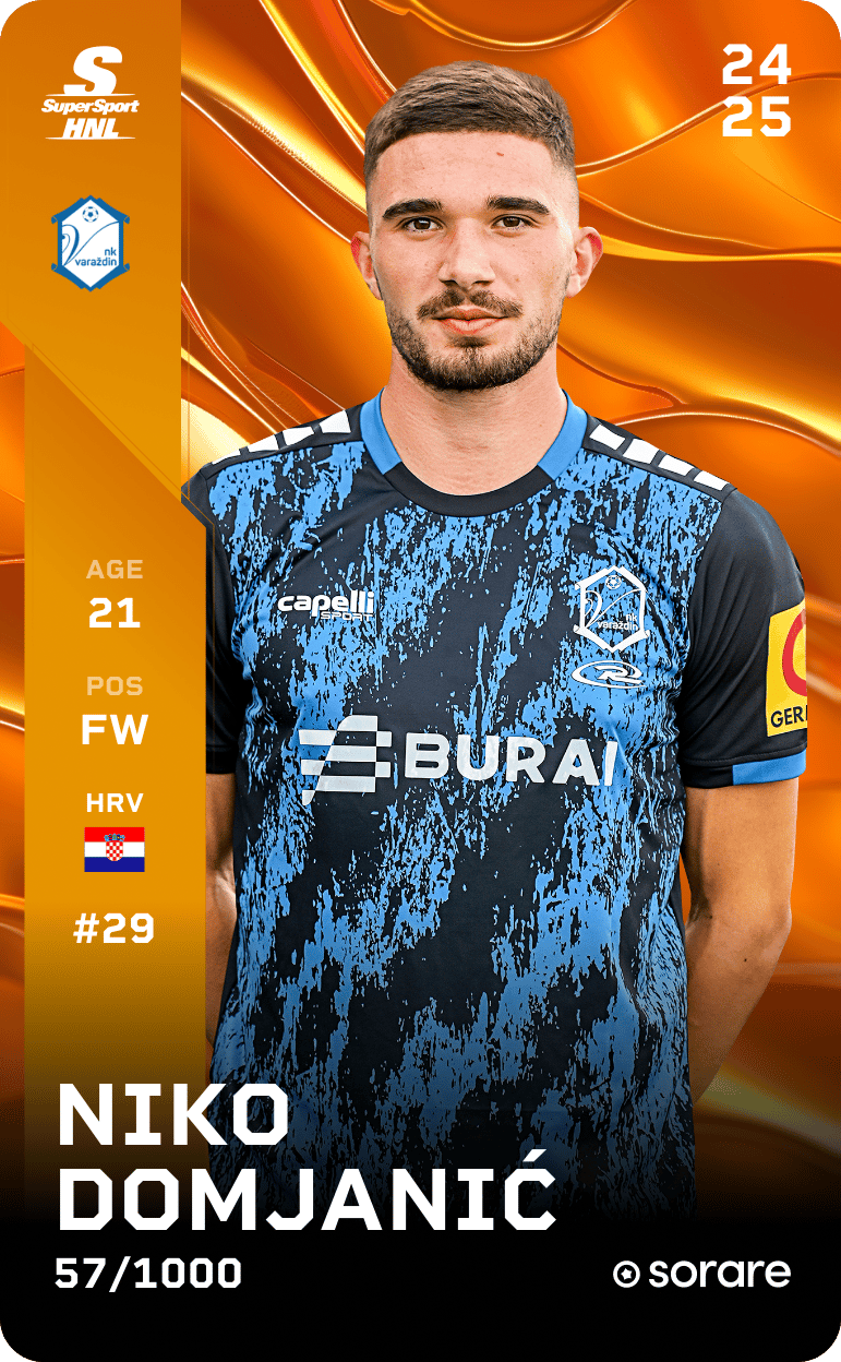 Niko Domjanić 2024-25 • Limited 57/1000