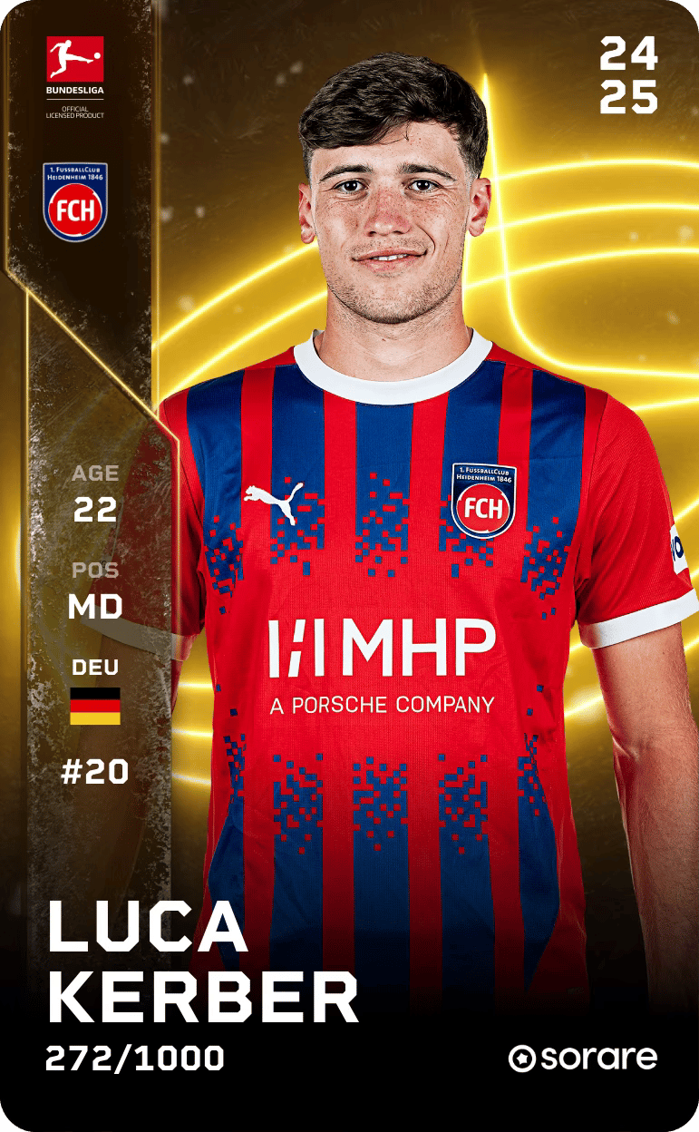 Luca Kerber 2024-25 • Limited 272/1000