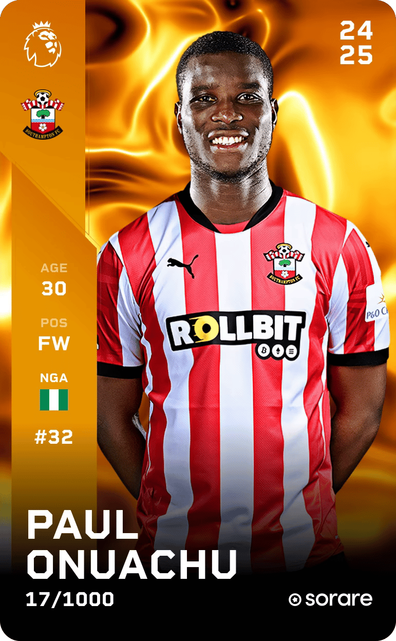 Paul Onuachu 2024-25 • Limited 17/1000