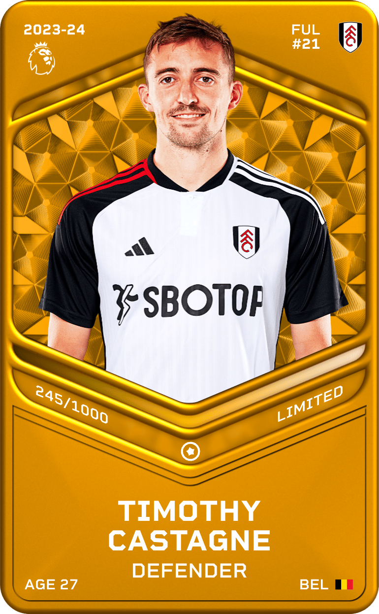 Timothy Castagne 2023-24 • Limited 245/1000