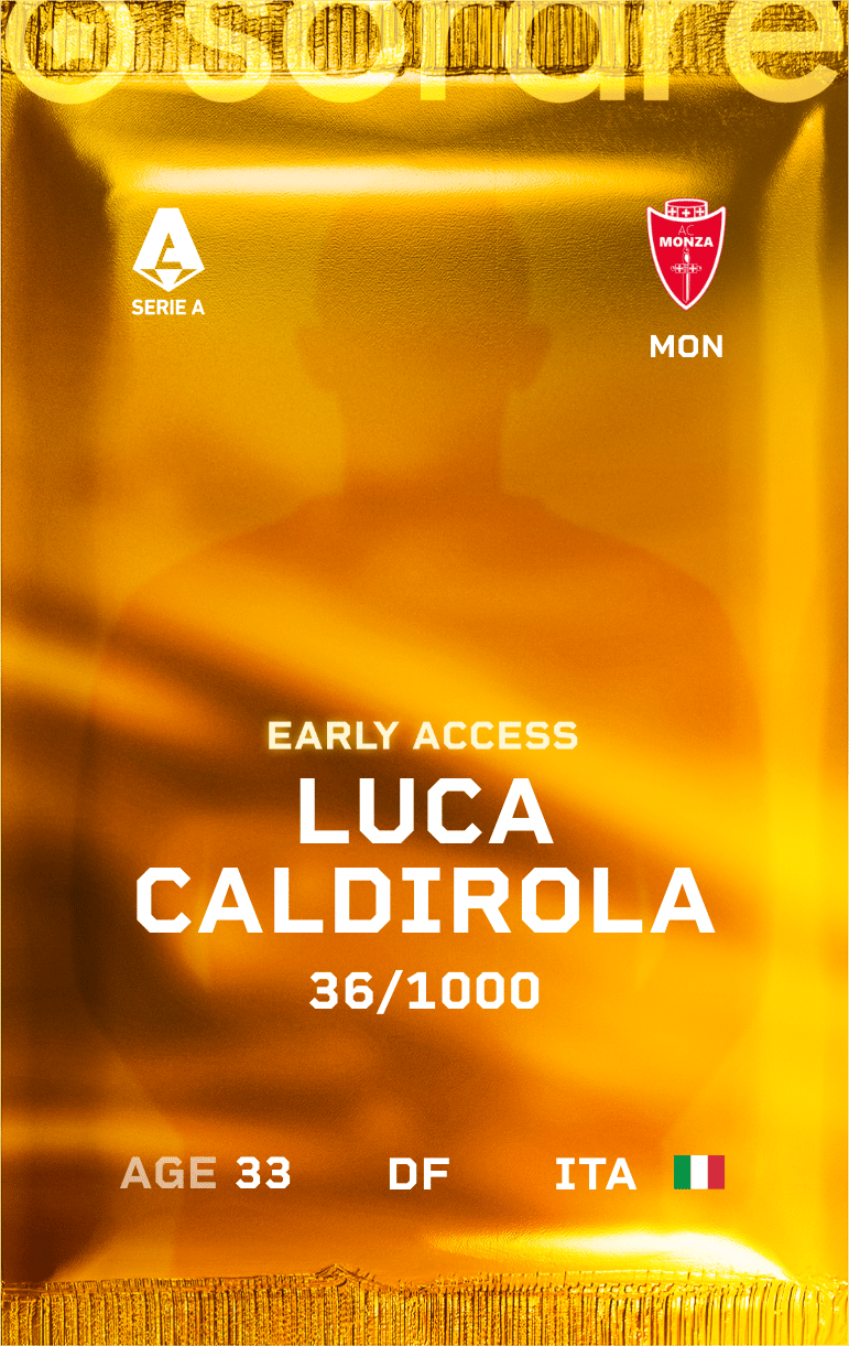 Luca Caldirola 2024-25 • Limited 36/1000