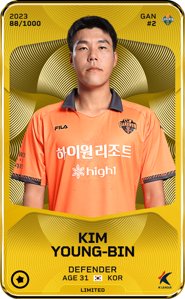 Kim Young-Bin 2023-24 • Limited 88/1000