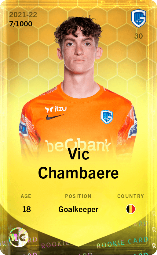 Vic Chambaere 2021-22 • Limited 7/1000