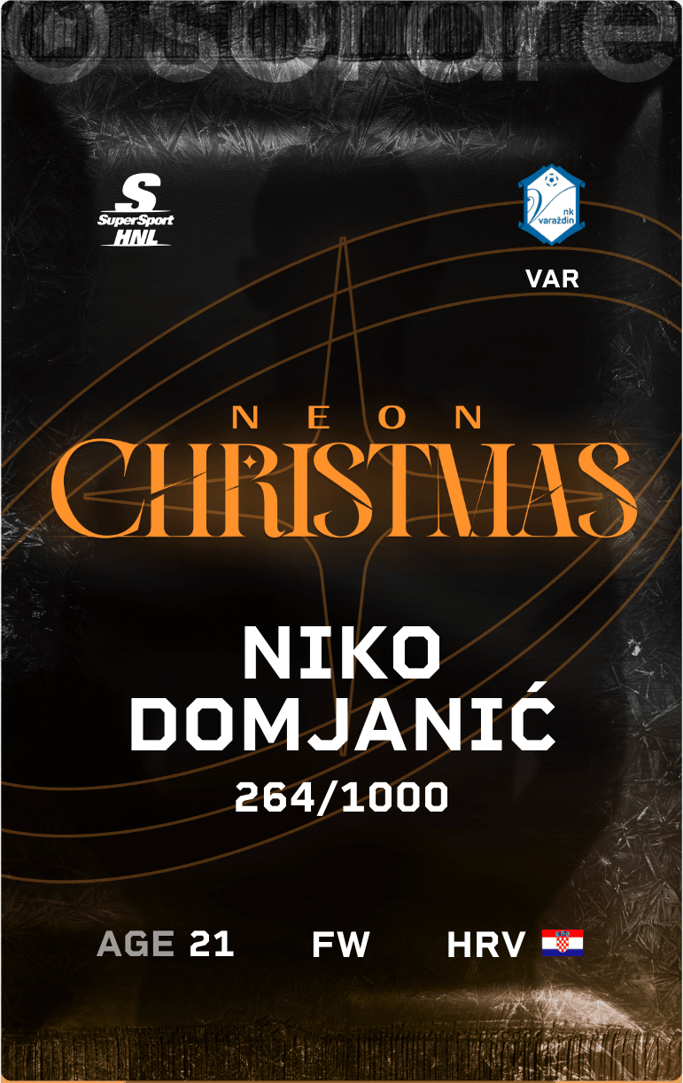 Niko Domjanić 2024-25 • Limited 264/1000