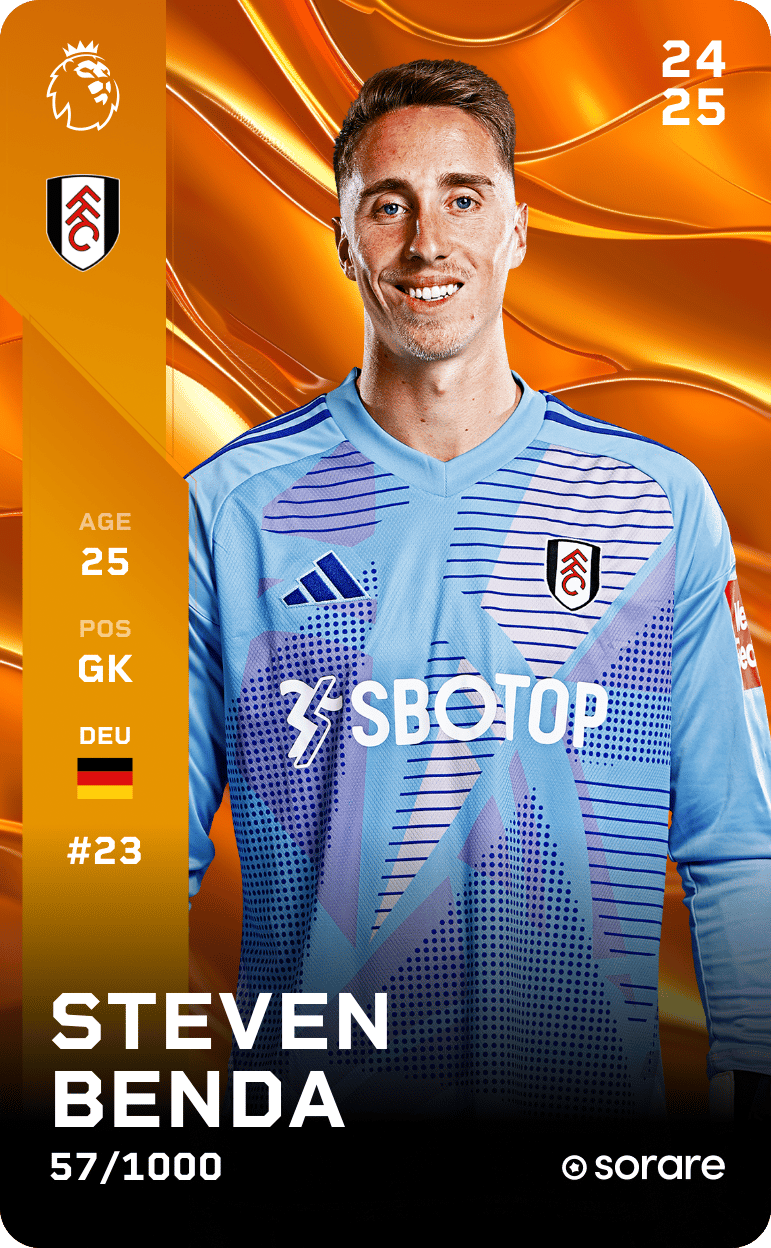 Steven-Andreas Benda 2024-25 • Limited 57/1000