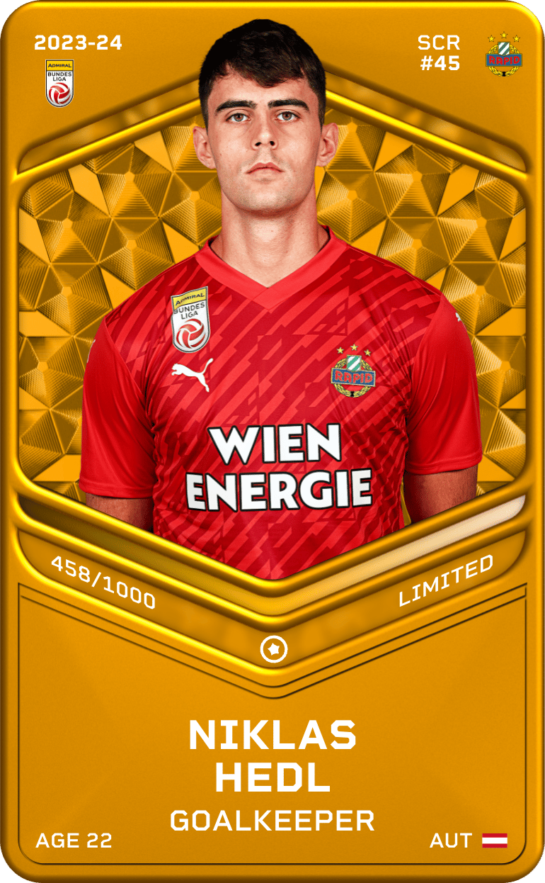 Niklas Hedl 2023-24 • Limited 458/1000