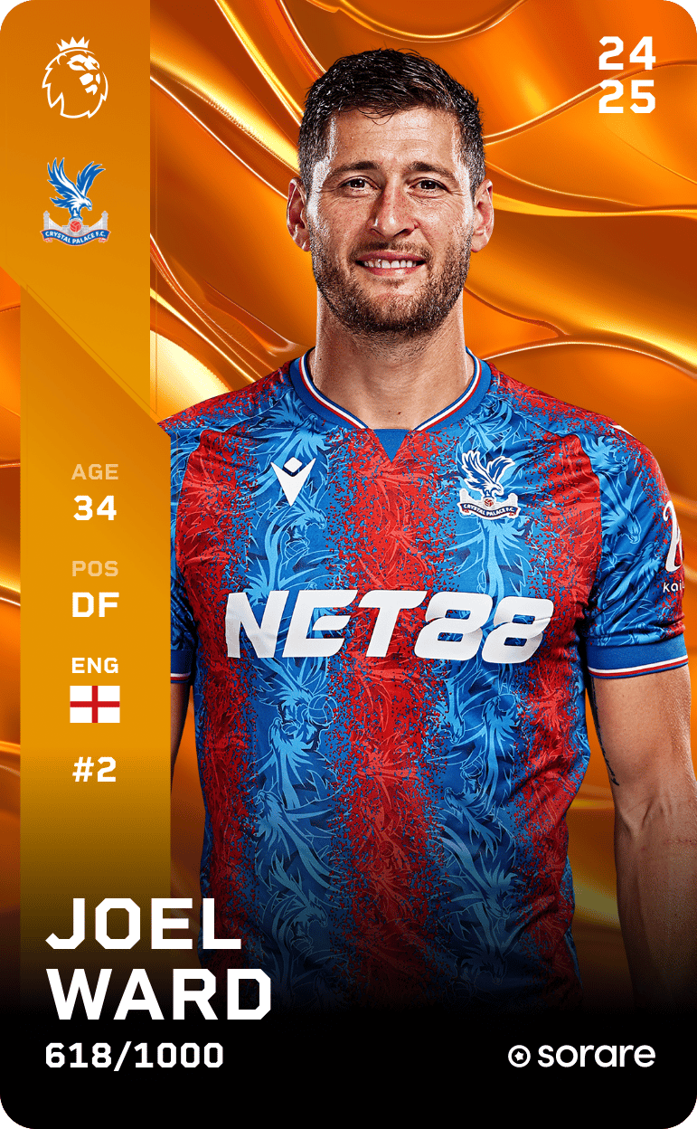 Joel Ward 2024-25 • Limited 618/1000