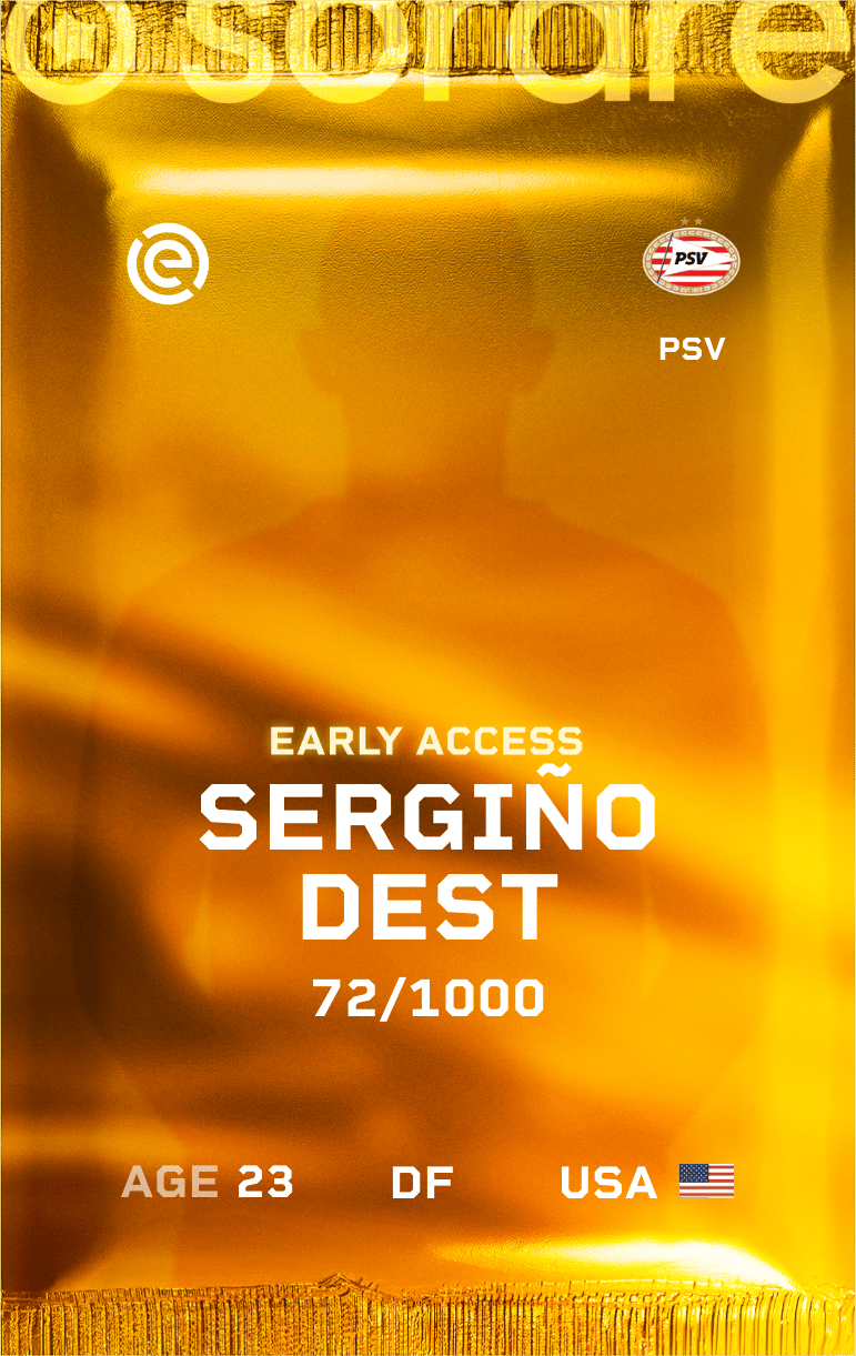 Sergiño Dest 2024-25 • Limited 72/1000