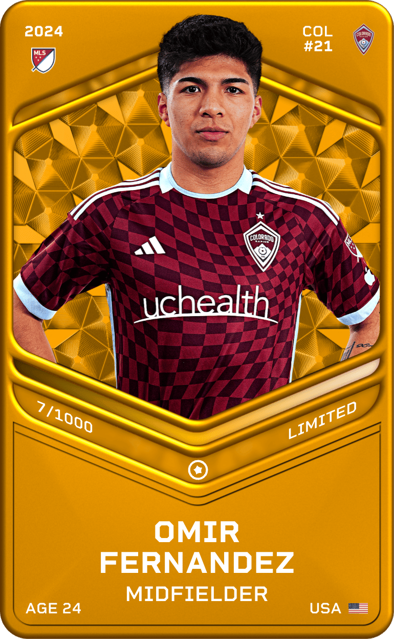 Omir Fernandez 2024-25 • Limited 7/1000