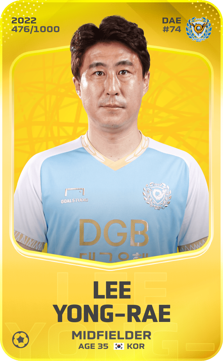 Lee Yong-Rae 2022-23 • Limited 476/1000