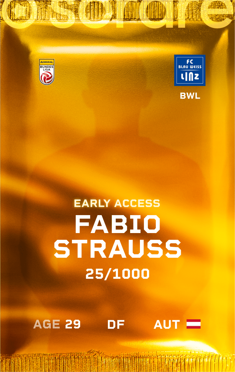 Fabio Strauß 2024-25 • Limited 25/1000