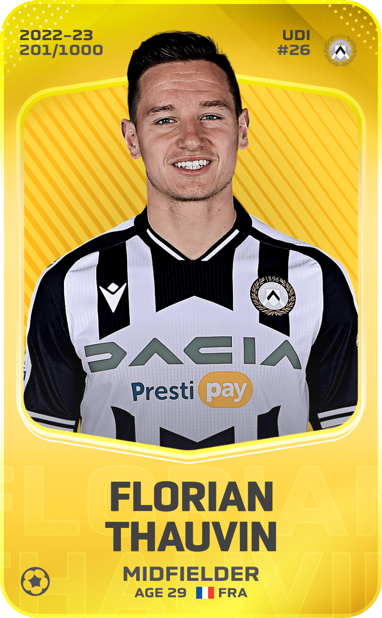 Florian Thauvin 2022-23 • Limited 201/1000