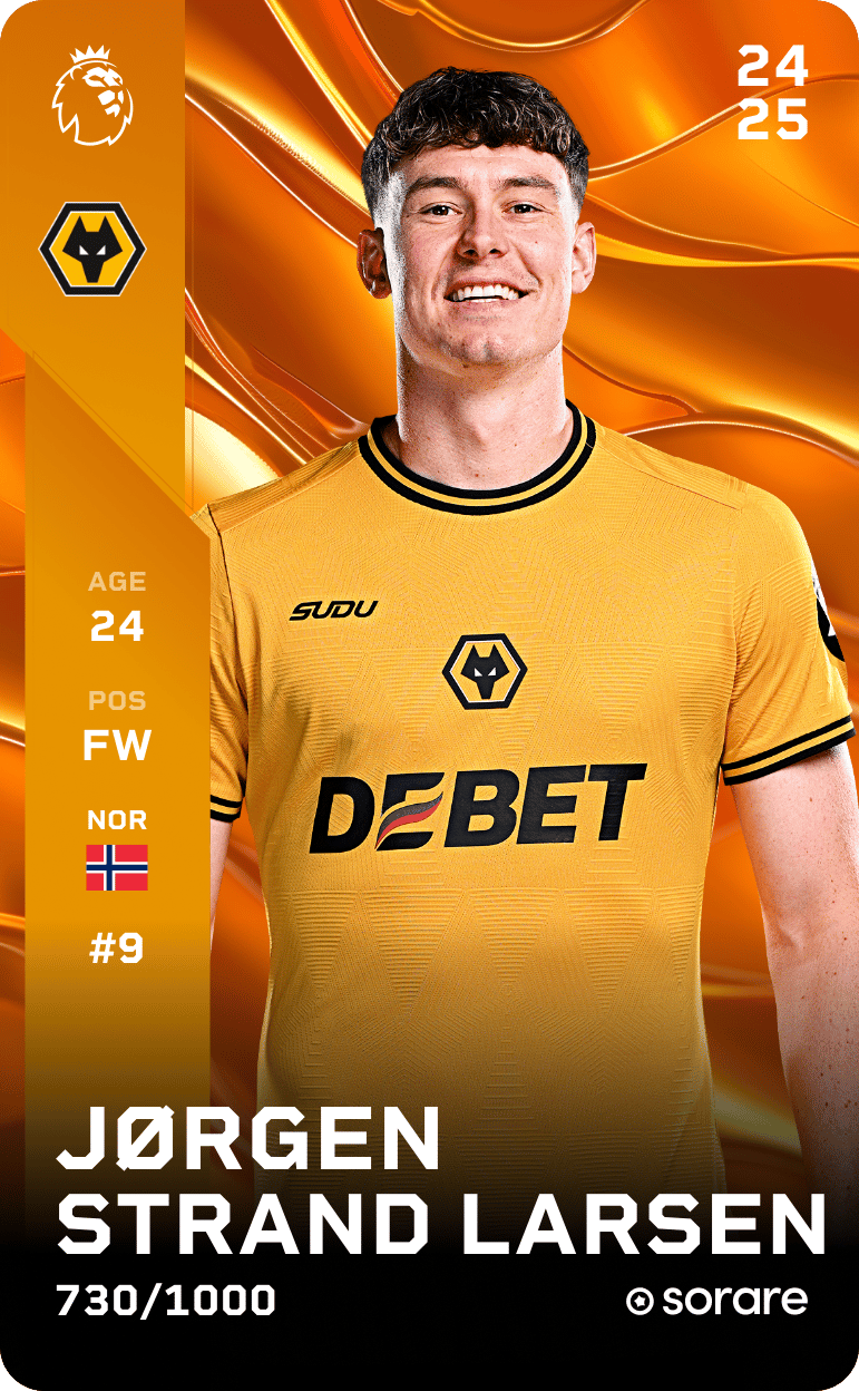 Jørgen Larsen 2024-25 • Limited 730/1000
