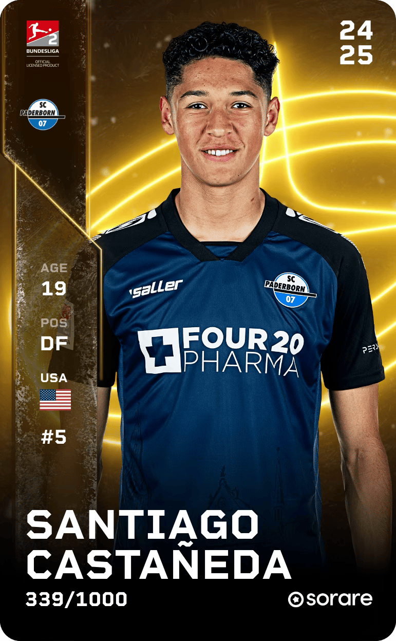 Santiago Castañeda 2024-25 • Limited 339/1000