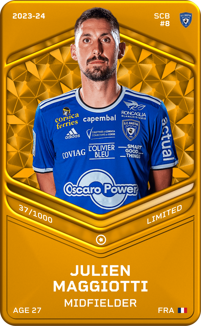 Julien Maggiotti 2023-24 • Limited 37/1000