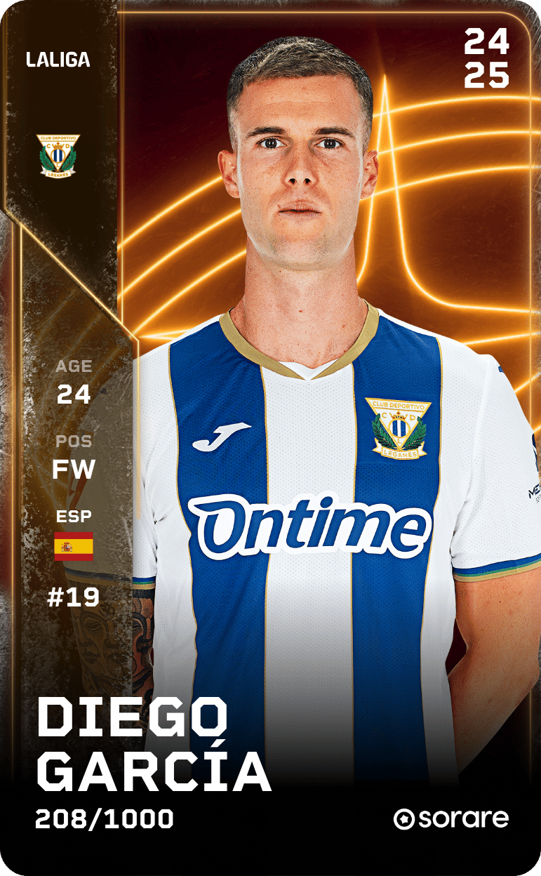 Diego García 2024-25 • Limited 208/1000