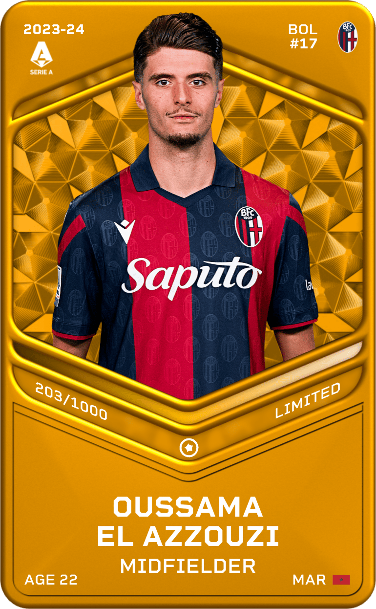 Oussama El Azzouzi 2023-24 • Limited 203/1000