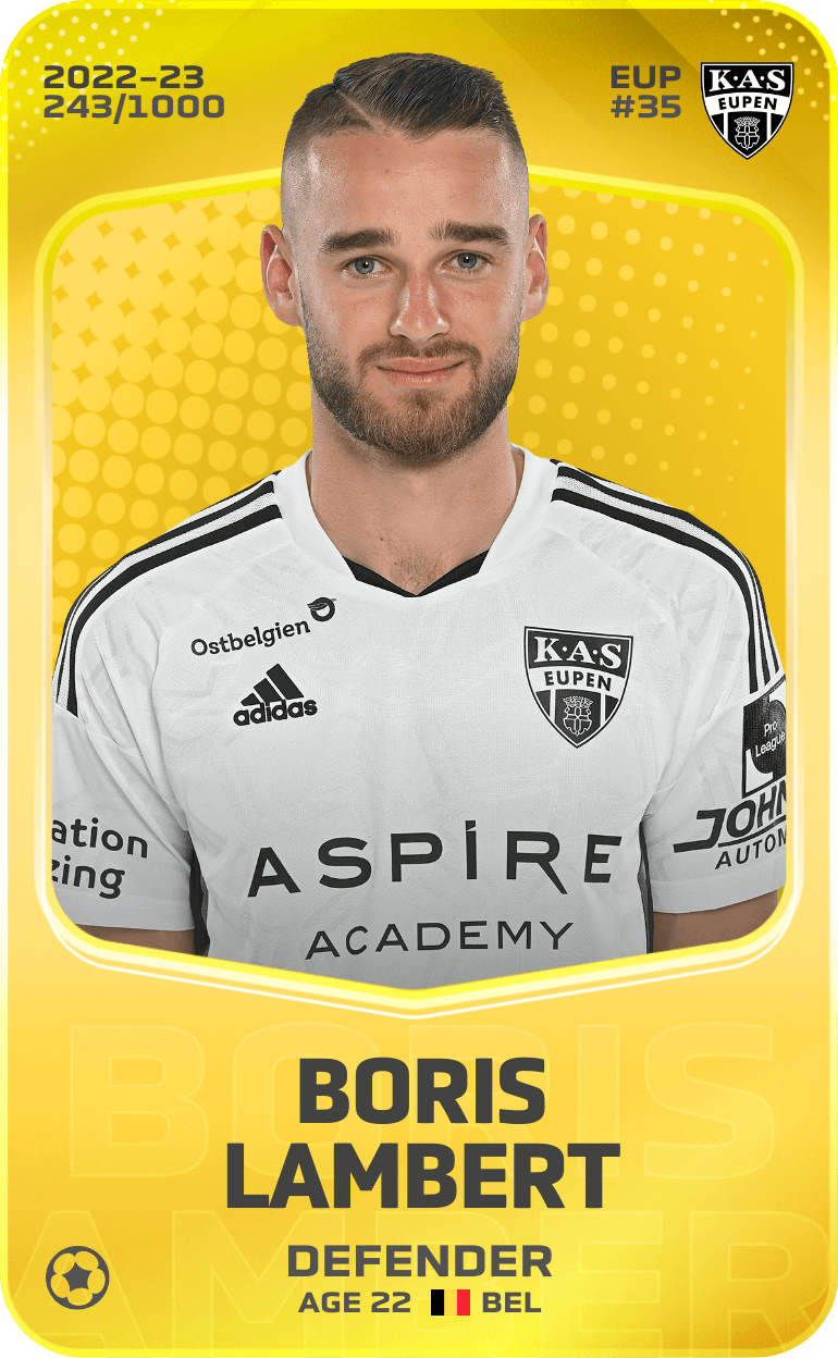 Boris Lambert 2022-23 • Limited 243/1000