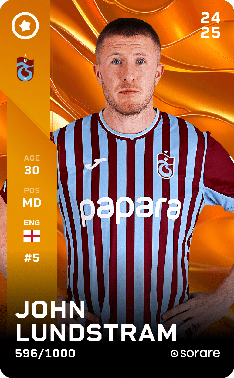 John Lundstram 2024-25 • Limited 596/1000