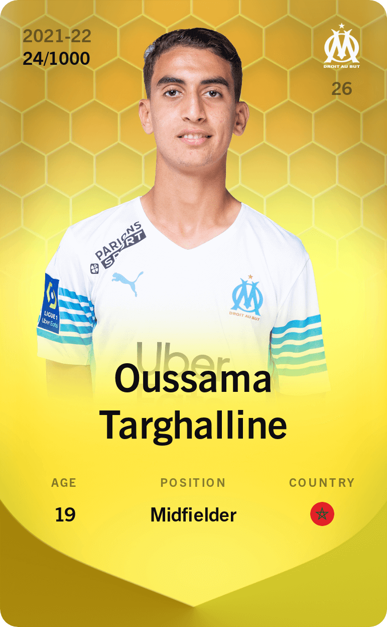 Oussama Targhalline 2021-22 • Limited 24/1000