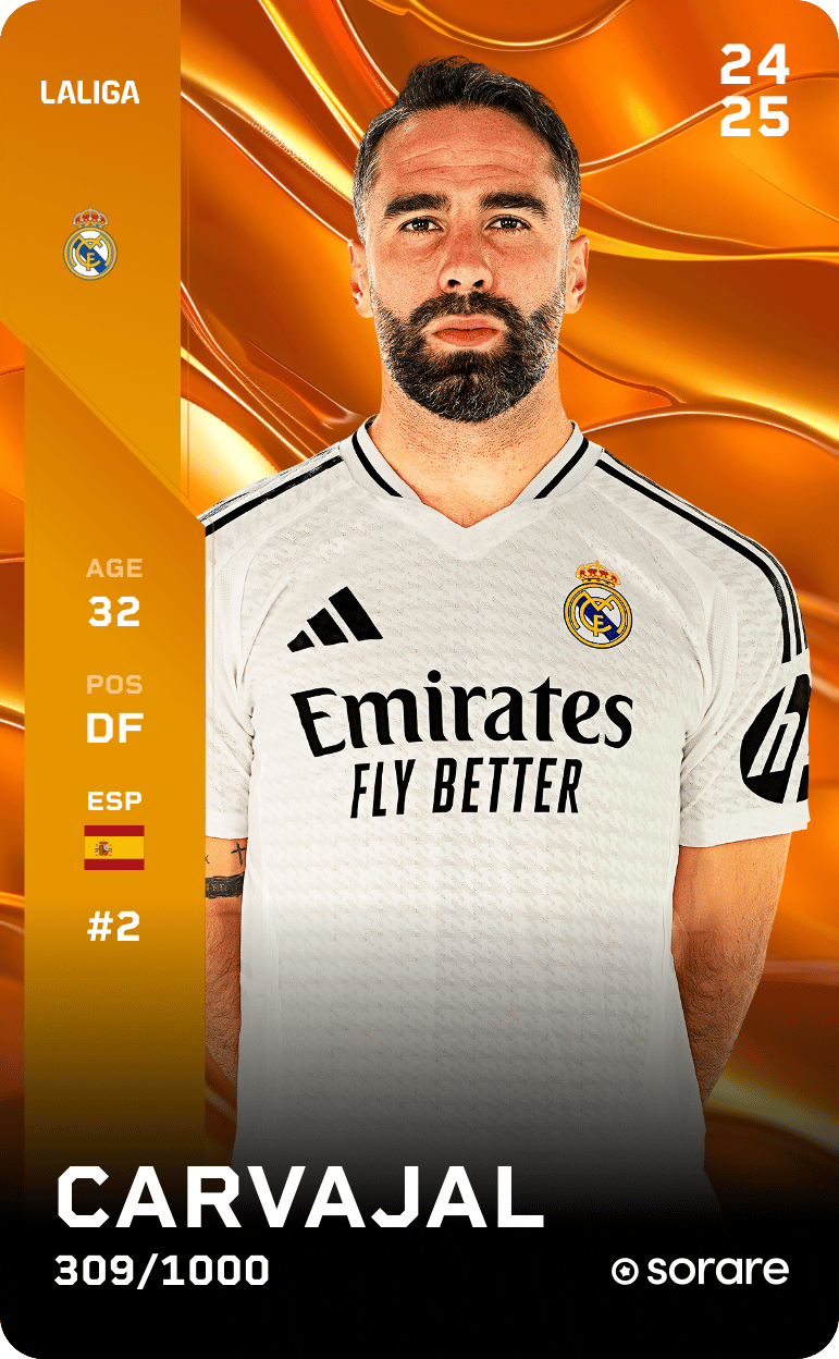 Carvajal 2024-25 • Limited 309/1000