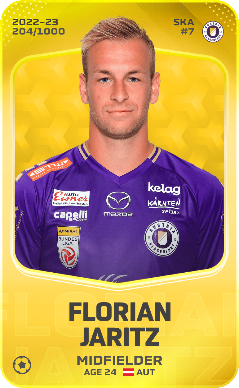Florian Jaritz 2022-23 • Limited 204/1000