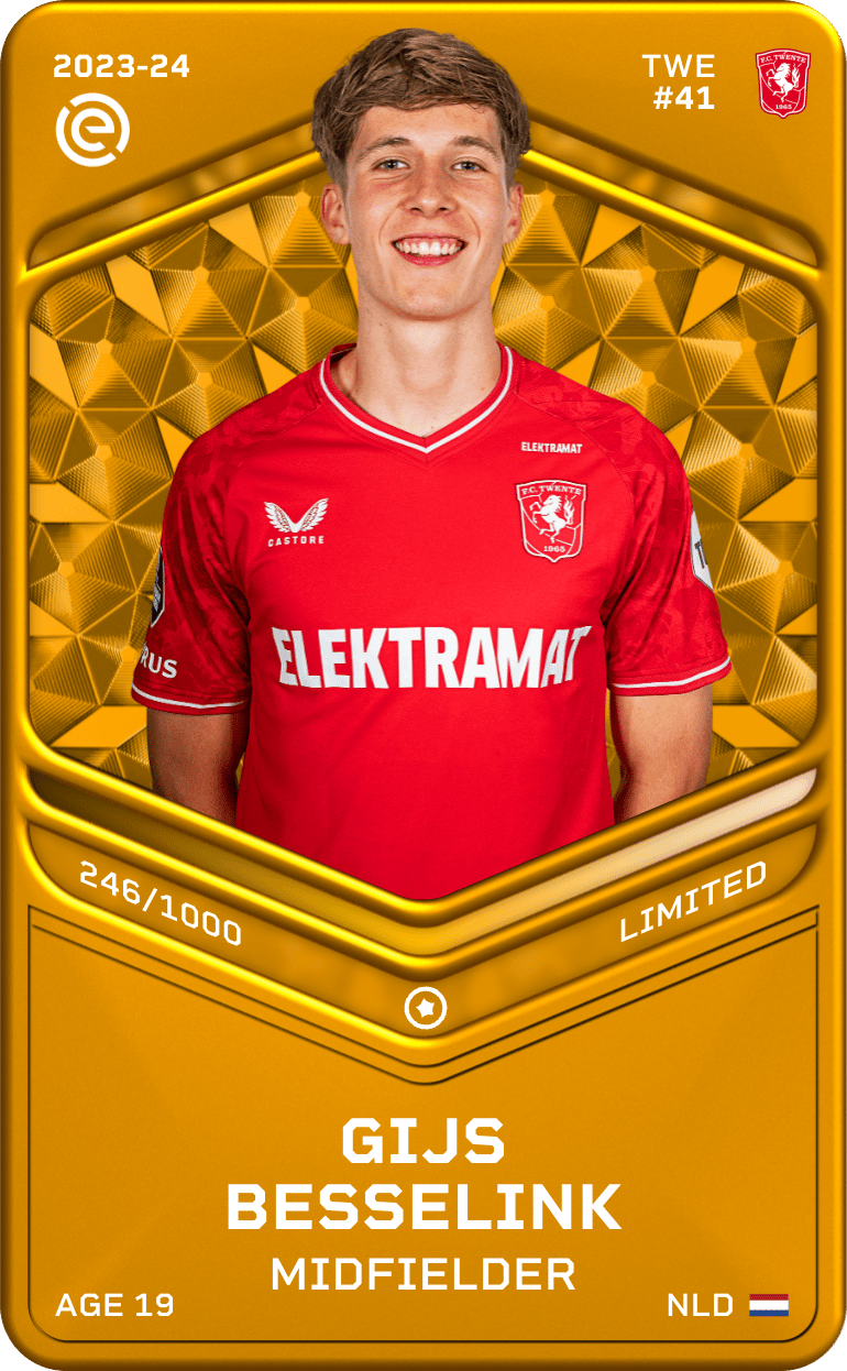 Gijs Besselink 2023-24 • Limited 246/1000