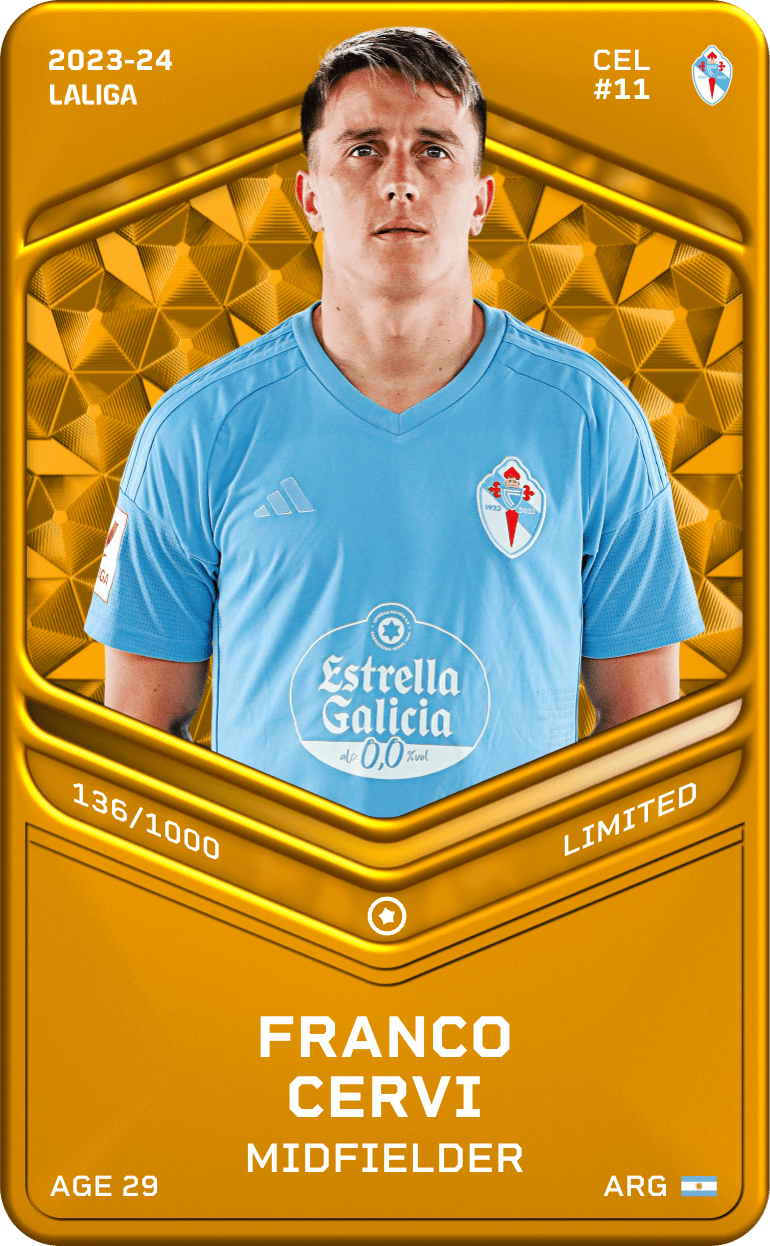 Franco Cervi 2023-24 • Limited 136/1000