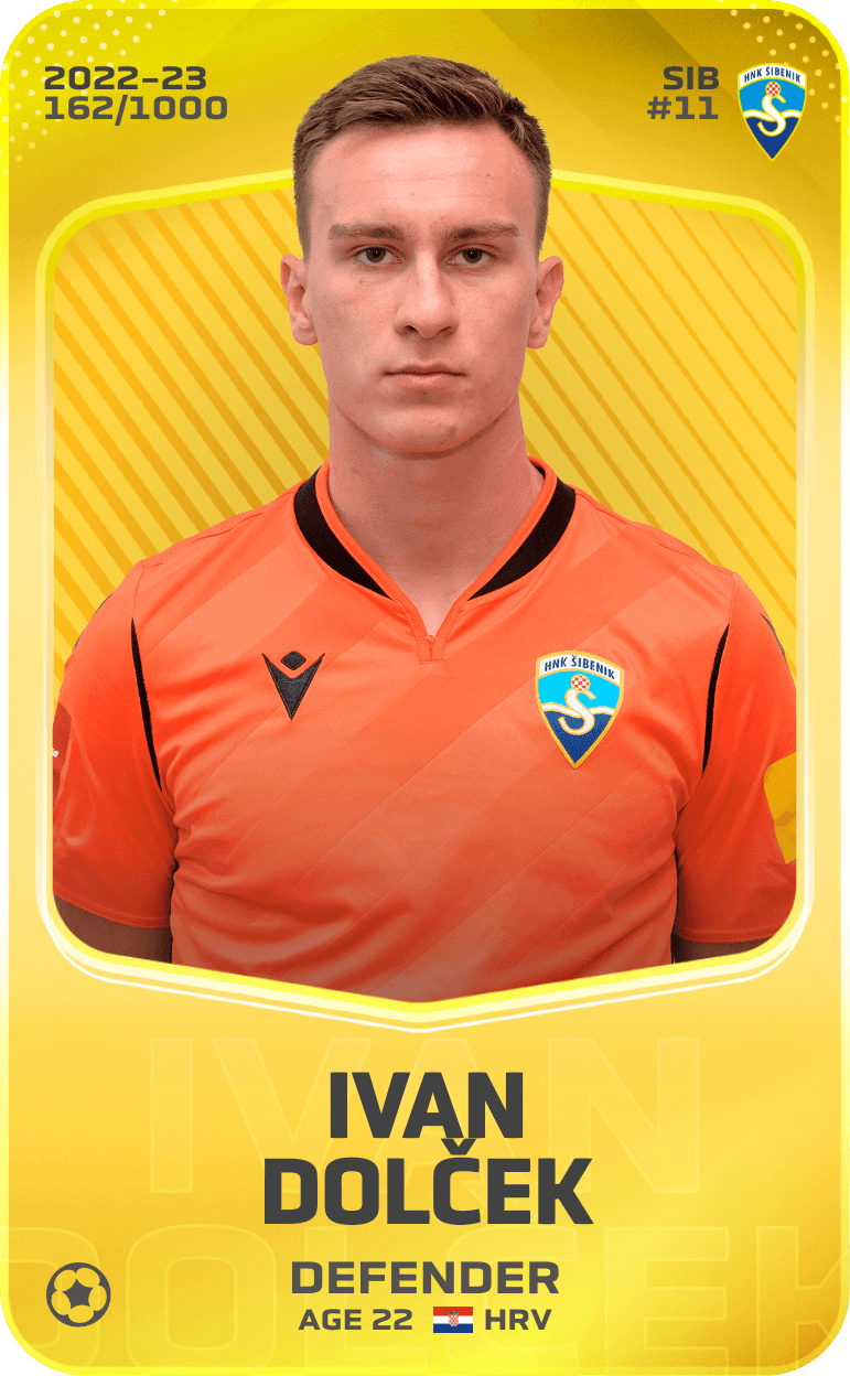 Ivan Dolček 2022-23 • Limited 162/1000