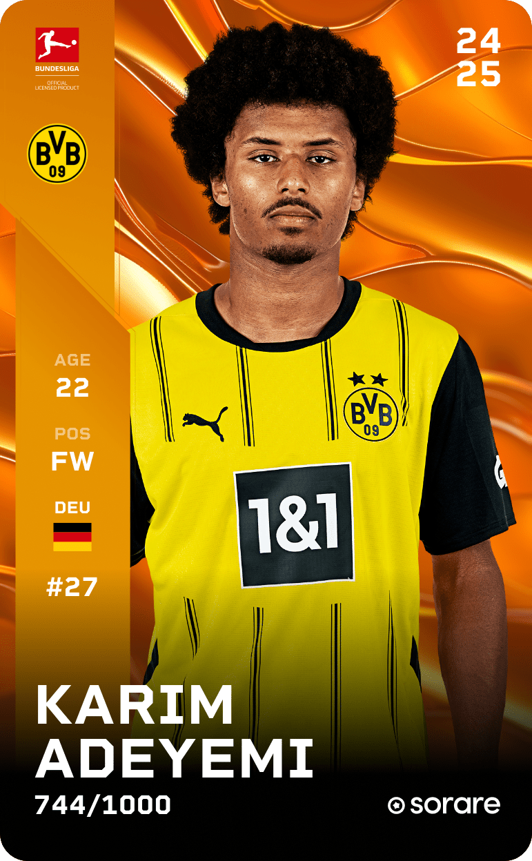 Karim Adeyemi 2024-25 • Limited 744/1000