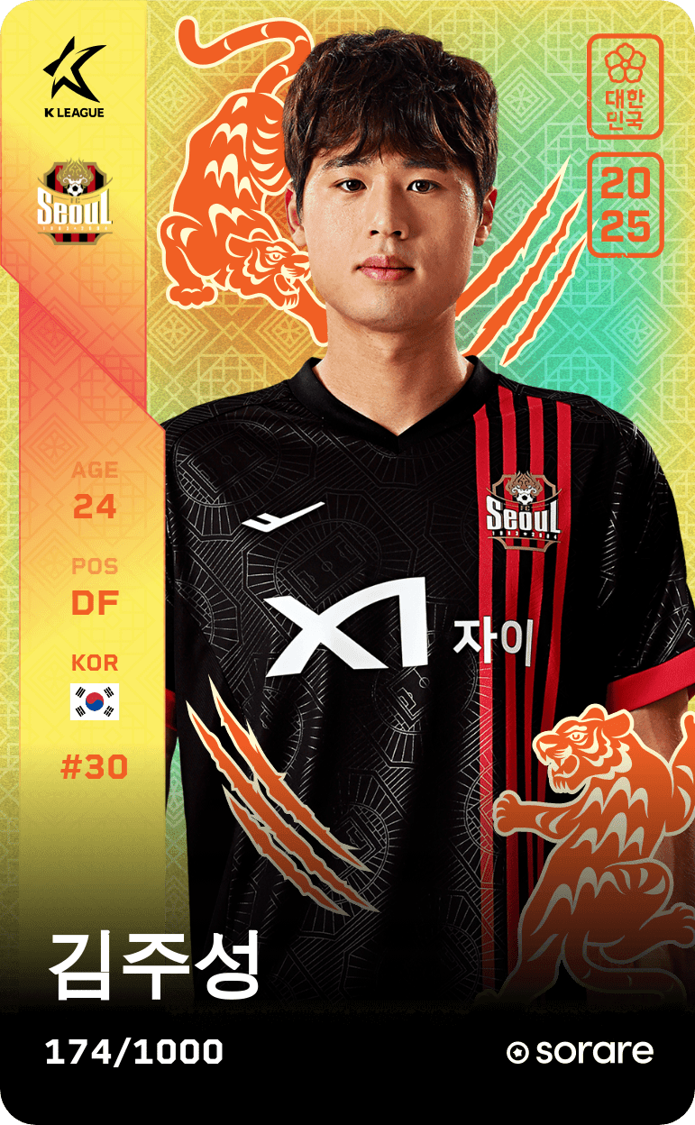 Kim Ju-Sung 2025-26 • Limited 174/1000